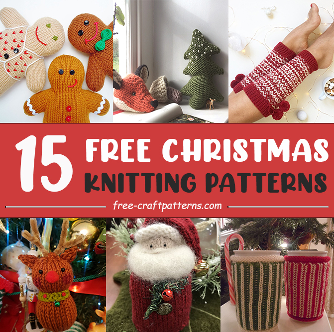 15 Free Christmas Knitting Patterns